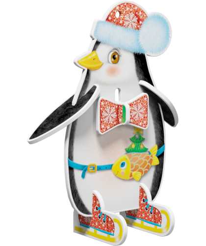 3D-пазл Мир животных (Пингвин)