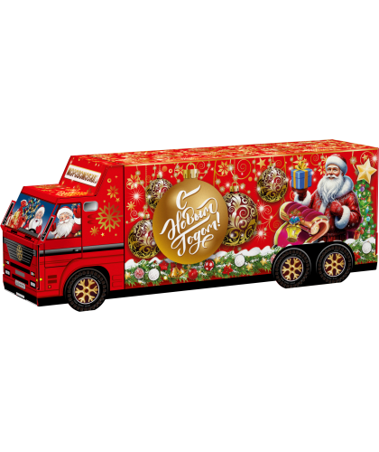 Машина с подарками (дизайн №2)